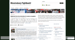 Desktop Screenshot of bloomsburyfightback.wordpress.com