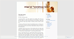 Desktop Screenshot of miaoai.wordpress.com