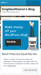 Mobile Screenshot of knightsoftheiron.wordpress.com