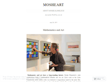 Tablet Screenshot of mosheart.wordpress.com