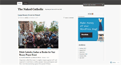 Desktop Screenshot of catholic.wordpress.com