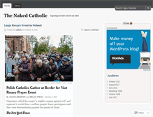 Tablet Screenshot of catholic.wordpress.com