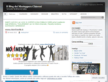 Tablet Screenshot of meetupchieri.wordpress.com