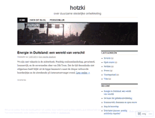 Tablet Screenshot of hotzki.wordpress.com