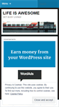 Mobile Screenshot of lifeisawesomeblog.wordpress.com