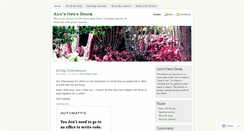 Desktop Screenshot of annsopendoor.wordpress.com
