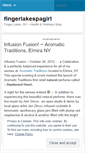 Mobile Screenshot of fingerlakespagirl.wordpress.com