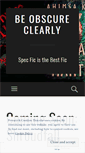 Mobile Screenshot of obscureclearly.wordpress.com