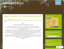 Tablet Screenshot of masaang.wordpress.com