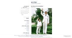 Desktop Screenshot of goodgo.wordpress.com