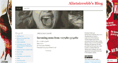 Desktop Screenshot of alistairrobb.wordpress.com