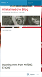 Mobile Screenshot of alistairrobb.wordpress.com
