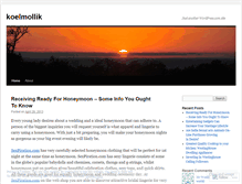 Tablet Screenshot of koelmollik.wordpress.com