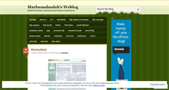 Desktop Screenshot of marhamahsaleh.wordpress.com