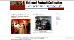 Desktop Screenshot of portraitcollection.wordpress.com