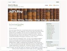 Tablet Screenshot of jefflakusta.wordpress.com