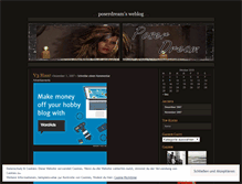 Tablet Screenshot of poserdream.wordpress.com