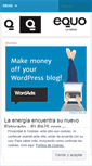 Mobile Screenshot of equorioja.wordpress.com