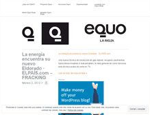 Tablet Screenshot of equorioja.wordpress.com