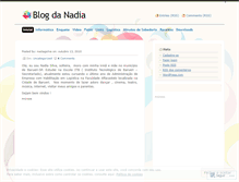 Tablet Screenshot of nadiagsilva.wordpress.com