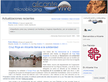 Tablet Screenshot of elblogdealicantevive.wordpress.com