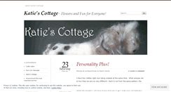 Desktop Screenshot of katiescottage.wordpress.com