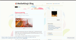 Desktop Screenshot of media4blog.wordpress.com