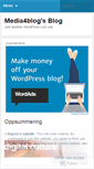 Mobile Screenshot of media4blog.wordpress.com