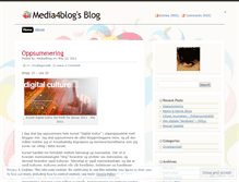 Tablet Screenshot of media4blog.wordpress.com