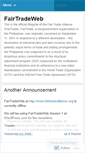 Mobile Screenshot of fairtradeweb.wordpress.com