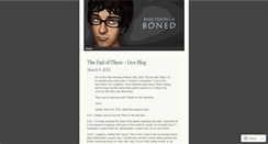 Desktop Screenshot of bonemosten.wordpress.com