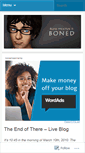 Mobile Screenshot of bonemosten.wordpress.com