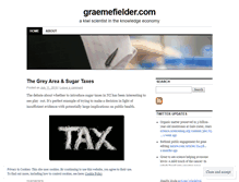 Tablet Screenshot of graemefielder.wordpress.com