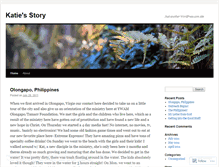 Tablet Screenshot of katiesstory.wordpress.com