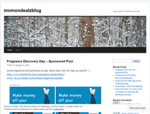 Tablet Screenshot of momondealzblog.wordpress.com