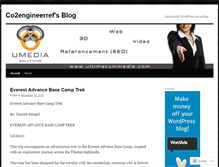 Tablet Screenshot of co2engineerref.wordpress.com