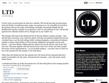 Tablet Screenshot of ltdatthesocial.wordpress.com