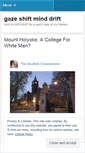 Mobile Screenshot of gazeshift.wordpress.com