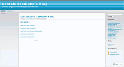 Desktop Screenshot of contabilidadiute.wordpress.com
