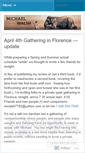 Mobile Screenshot of michaelwalsh2012.wordpress.com