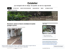 Tablet Screenshot of eetatelier.wordpress.com