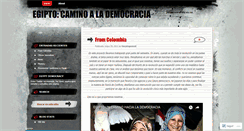 Desktop Screenshot of democraciaenegipto.wordpress.com