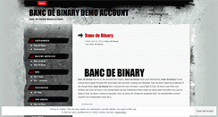 Desktop Screenshot of in.bancdebinarydemoaccount.wordpress.com