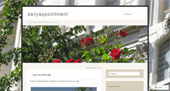 Desktop Screenshot of dailyappointment.wordpress.com