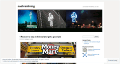 Desktop Screenshot of eastvanliving.wordpress.com