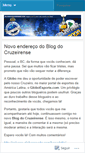 Mobile Screenshot of cruzeirense.wordpress.com