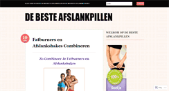 Desktop Screenshot of debesteafslankpillen.wordpress.com