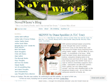 Tablet Screenshot of novelwhore.wordpress.com