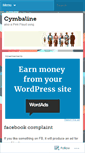 Mobile Screenshot of cymb.wordpress.com