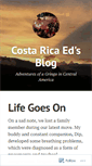 Mobile Screenshot of costaricaed.wordpress.com